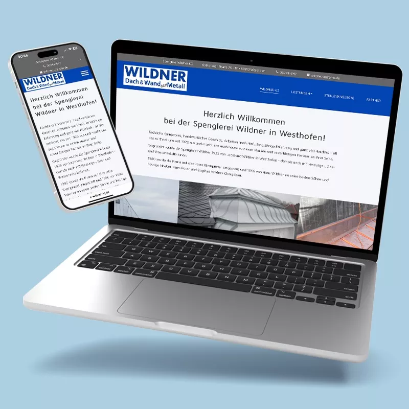 walter-webdesign.de - Spenglerei Wildner, Westhofen